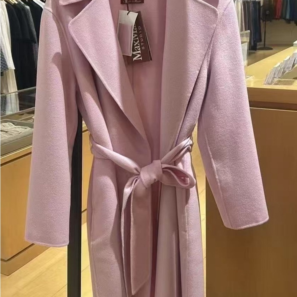 Max Studio Pink Trench Coat